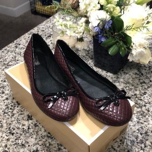 Michael Kors melody quilted ballet flats